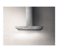 Elica Spot Plus IX/A/120 - Hotte - hotte décorative - largeur : 119.8 cm - profondeur : 45 cm - extraction et recirculation (avec kit de recirculation supplémentaire) - acier inoxydable Acier inoxydab