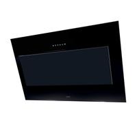 Elica Vertigo Bl / 90 Hotte Murale Encastré Touch Contrôle Verre Noir