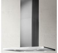 ELICA hotte lot GALAXY ISLAND (Blanc - Acier Inox et verre)