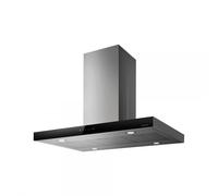 ÉLICE JOY ISLAND BLIX/A/90 HOTTE ÎLE ASPIRANTE 90CM CONTRÔLE TACTILE INOX NOIR