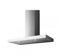 ÉLICE JOY WHIX/A/90 HOTTE MURALE 90CM ASPIRANTE INOX VERRE BLANC