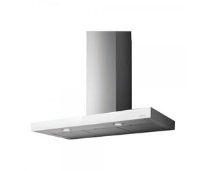ÉLICE JOY WHIX/A/90 HOTTE MURALE 90CM ASPIRANTE INOX VERRE BLANC