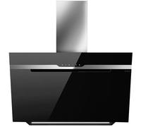 ÉLICE MAJESTIC SANS GOUTTE BL/A/90 HOTTE MURALE ASPIRANTE 90 CM INOX+VERRE