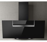ÉLICE SHEEN S BL/A/90 HOTTE MURALE ASPIRANTE TOUCH CONTROL VERRE NOIR