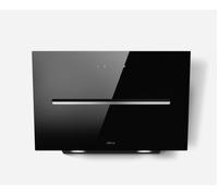 ÉLICE SHY S BL/A/60 HOTTE MURALE ASPIRANTE TOUCH CONTROL CAPACITIF VERRE NOIR