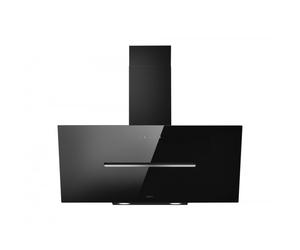 ÉLICE SHY S BL/A/90 HOTTE MURALE ASPIRANTE TOUCH CONTROL VERRE NOIR