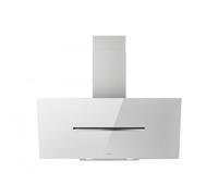 Elica Hotte murale Shy S WH/A/90 – Commande tactile – Verre blanc