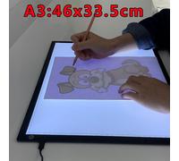 Elice-Tablette à dessin numérique LED A3 A4 A5,boîte à lumière USB,tableau de copie,art électronique,graphique,peinture - Type A3 #B