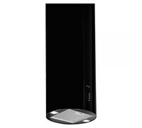 ÉLICE TUBE PRO ISLAND BL/A/43 HOTTE À ÎLOT ASPIRANTE LED 256 WATT 603 M/H NOIR