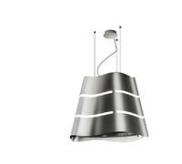 ÉLICE WAVE UX IX/F/51 HOTTE SUSPENDUE ÎLE ÉCLAIRAGE LED PRF0171194 INOX