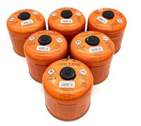 ELICOcamp Lot de 6 cartouches de gaz à visser de 500 g pour réchaud de camping EN417 Mélange propane butane