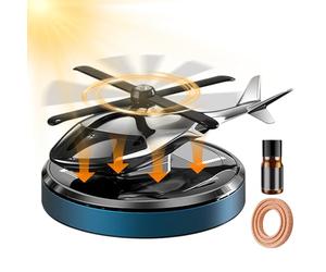 Elicottero Solare Profumatore Auto - Diffusore Profumo Girevole per Cruscotto, $ Veicolo Solare, Profumatore con Ventola | Per Cruscotto Auto Veicolo Interno Decorazione