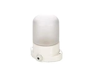eliga Lampe pour sauna avec dôme en verre dépoli