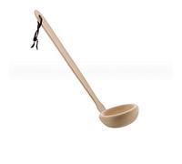 eliga Louche coudée en bois - Longueur : environ 40 cm