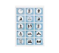 Eliga Tableau de régulation de bain pour bain vapeur international en langue étrangère