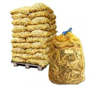 ELIGO BOIS-Bûchettes en filet - 40 L