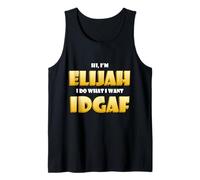 Elijah Costume IDGAF Costume d'halloween Amusant pour Eli Débardeur