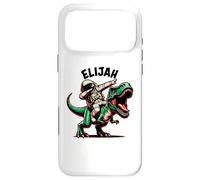 Elijah Dabbing Astronaute sur Un Dessin animé Dinosaure Coque pour iPhone 17 Pro Max