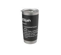 Elijah Définition du nom Dictionnaire amusant Gobelet isotherme en acier inoxydable double paroi