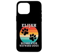 Elijah Home for Wayward Dogs Nom de Famille Coque pour iPhone 16 Pro Max