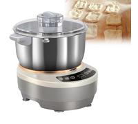 ELIKBH Machine Pétrir Pâte Automatique, Machine Commerciale Mélange de Farine de Pâte, Mélangeur de Farine Pâte Antiadhésive, Électrique Grande Capacité Batteur, Pétrissage Rapide de 15 Min(7L)