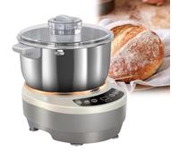 ELIKBH Mélangeur de Pâte Électrique, Machine à Pétrir Pâte avec Fonction Fermentation, Fabricant de Pâte avec Fonction Ferment, Mélangeur de Pâte, avec Tasses et Cuillères Mesurer(7L)