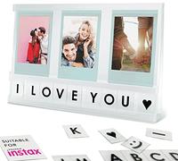Elil Cadre Instax Instax Mini Accessoires pour films Fujifilm Instax Mini et Instax Square (Desktop Letters)