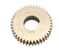 ELILANEY 1 engrenage cylindrique plat en cuivre de 0,5 m, 60 dents, module 0,5, 60 dents, roue dentée mécanique, épaisseur 5 mm, pignon à dents droites Mécanique(6x5.5mm D BORE)