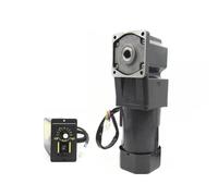 ELILANEY 1 moteur de contrôle de vitesse 90 W avec régulateur 220 V AC monophasé 17 mm trou creux réducteur à angle droit moteur de boîte de vitesses Réduction de couple(100K)