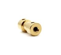 ELILANEY 1 pièce D9 L20 laiton flexible moteur arbre accouplement trou coupleur moteur transmission connecteur Arbre réglable(2.3mm to 2.3mm)