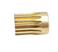 ELILANEY 1 pignon demi-dent 0,5 module 27 dents, diamètre 14,5 mm, épaisseur 12 mm, dents droites, engrenage droit 0,5 m 27 dents, engrenage de transmission Mécanique(5MM BORE)