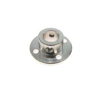ELILANEY 1pc Accouplement à bride rigide Guide moteur Coupleur d'arbre Connecteur Axe d'arbre Roulement Montage Arbre réglable(3mm)