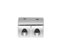 ELILANEY 1pc D20 L25 Accouplements d'arbre rigides 3mm à 10mm Coupleur de serrage de servomoteur pas à pas for imprimante 3D Arbre réglable(4x6.35mm)