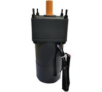 ELILANEY 1pcs 60W 220V AC Single Phase Reverse Gear Motor 5RK60GU Speed Reducer Motor Electromagnetic Power off Brake 12mm Shaft Réduction de couple(60k)