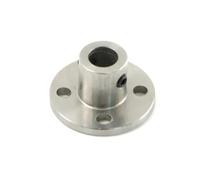 ELILANEY Accouplement de Joint à bride, 4mm 5mm 6mm 7mm 8mm 10mm, connexion de montage sur trou intérieur, coupleur d'arbre rigide 1 pièces Arbre réglable(4mm Inner Hole)