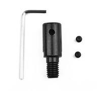 ELILANEY Accouplement de meuleuse d'angle 5mm 6mm 8mm 10mm 12mm 14mm, douille M10, connexion de lame de scie, Joint de mandrin adaptateur de connexion d'arbre 1 pièce Arbre réglable(6mm)