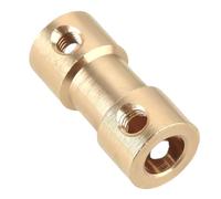 ELILANEY Accouplement de moteur en laiton D9 L20, 1 pièce, 2mm 2.3mm 3mm 3.17mm 4mm 5mm 6mm, connecteur de Transmission de moteur, coupleur d'arbre Flexible Arbre réglable(2.3mm to 4mm)