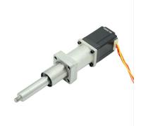 ELILANEY Actionneurs linéaires pas à pas à cadre 32x32mm, 1.8 degrés, 4.87V, 0,75a, 80mN.m, moteur pas à pas hybride Non captif Nema 11, longueur de pas de 0.01mm Pilotes de machine