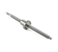 ELILANEY BK10 BF10 extrémité usinée SFU1204 vis à billes 1204 écrou à bille C7 filetage à droite for les étapes de mouvement linéaire mouvement XYZ voyage sur scène(240mm 9.45" long)