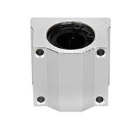 ELILANEY Bloc coulissant en alliage d'aluminium, diamètre intérieur de 8mm à 20mm, roulement à billes linéaire, bague coulissante for tige de Rail de guilde d'arbre optique Correction support(SCS16UU)