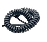 ELILANEY Câble électrique extensible à ressort spiralé de 75 cm, 9 conducteurs, extensible jusqu'à 3,75 mètres étirer souple(17AWG)