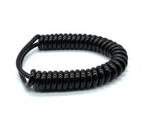 ELILANEY Câble spiralé 20AWG 12 conducteurs, longueur statique de 2,5 mètres, ligne enroulée de 50 cm Élastique Flexible