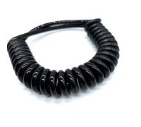 ELILANEY Câble spiralé à 8 conducteurs, cordon rétractable de 3 mètres, extensible et à ressort for hall électrique Élastique Flexible(24AWG)