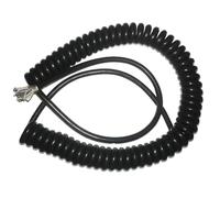 ELILANEY Câble spiralé extensible de 4 mètres à 22 conducteurs, 26 AWG, 0,15 mm carré, câble à ressort for volant électronique étirer souple