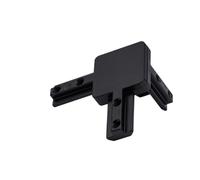 ELILANEY Connecteur de raccords cachés à Angle droit, profilés en aluminium, support d'angle à 3 voies, norme européenne 2020 3030 4040, 10 pièces fixation support(Noir,4040)