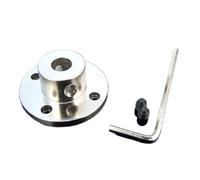ELILANEY Coupleur à bride rigide 3mm à 14mm, 1 pièce, couplage d'arbre de moteur, modèle de bateau et de voiture, connecteur de Transmission, adaptateur de manchon, vis M3 Arbre réglable(14mm)