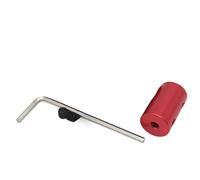 ELILANEY Coupleur d'arbre de moteur rigide, 1 pièce, 2mm 3mm 3.17mm 6mm 6.35mm 7mm 8mm 10mm, couplage rigide 4mm 5mm, connecteur en aluminium Arbre réglable(3mm x 6mm)