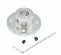 ELILANEY Coupleur de guidage d'arbre moteur, 1 pièce, 3mm 3.17mm 4mm 5mm 6mm 6.35mm 7mm 8mm 10mm 11mm 12mm 14mm, connecteur de Support de couplage à bride rigide Arbre réglable(12mm)