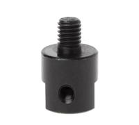 ELILANEY Douille de connexion d'arbre M6, 1 pièce, axe de moteur, lame de scie, couplage de moteur, manchon de coupleur, adaptateur de mandrin, accessoires Arbre réglable(3.17mm)