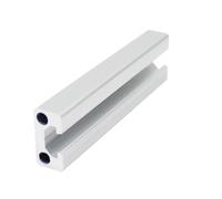 ELILANEY Lot de 2 profilés en aluminium anodisé 1020, norme européenne, rails de 10 x 20 mm, guides d'extrusion linéaires, cadre, support d'armoire Support bord(350mm long)